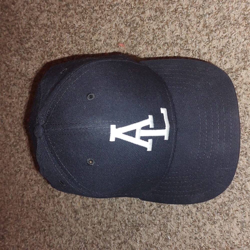 Vintage New Era AL Umpire American League Fitted Black Hat  7 1/8 Made in USA